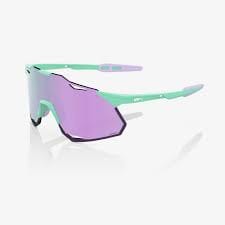 100% - Hypercraft Soft Tact Mint Hiper Lavender Mirror Lens Sunglasses Sunglasses 100% - Hypercraft Soft Tact Mint Hiper Lavender Mirror Lens Sunglasses