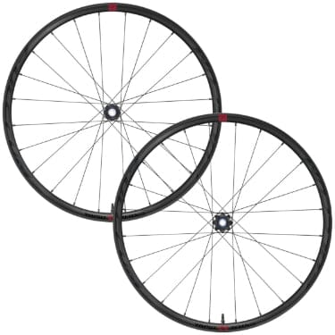 Fulcrum- Pair of Rapid Red 5 DB wheels, 2-Way Fit, Centerlock, TA 12mm, Campagnolo (N3W) velocartel