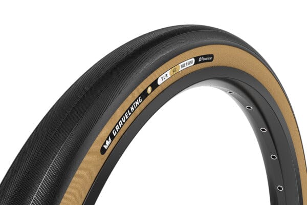 PANARACER - GRAVELKING SLICK R SERIES 700x35c TIRE - AMBER velocartel