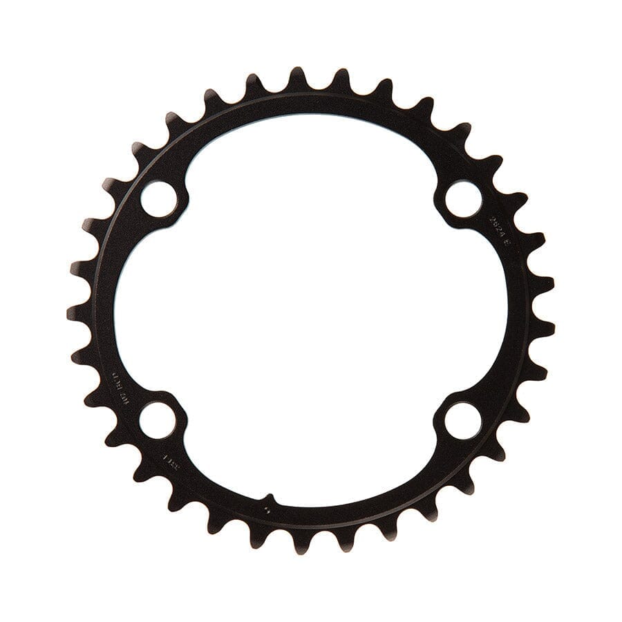SRAM- Force AXS 2x, Chainring, Teeth: 35, Speeds: 12, BCD: 107, Bolts: 4, Interior, Aluminium, Black velocartel