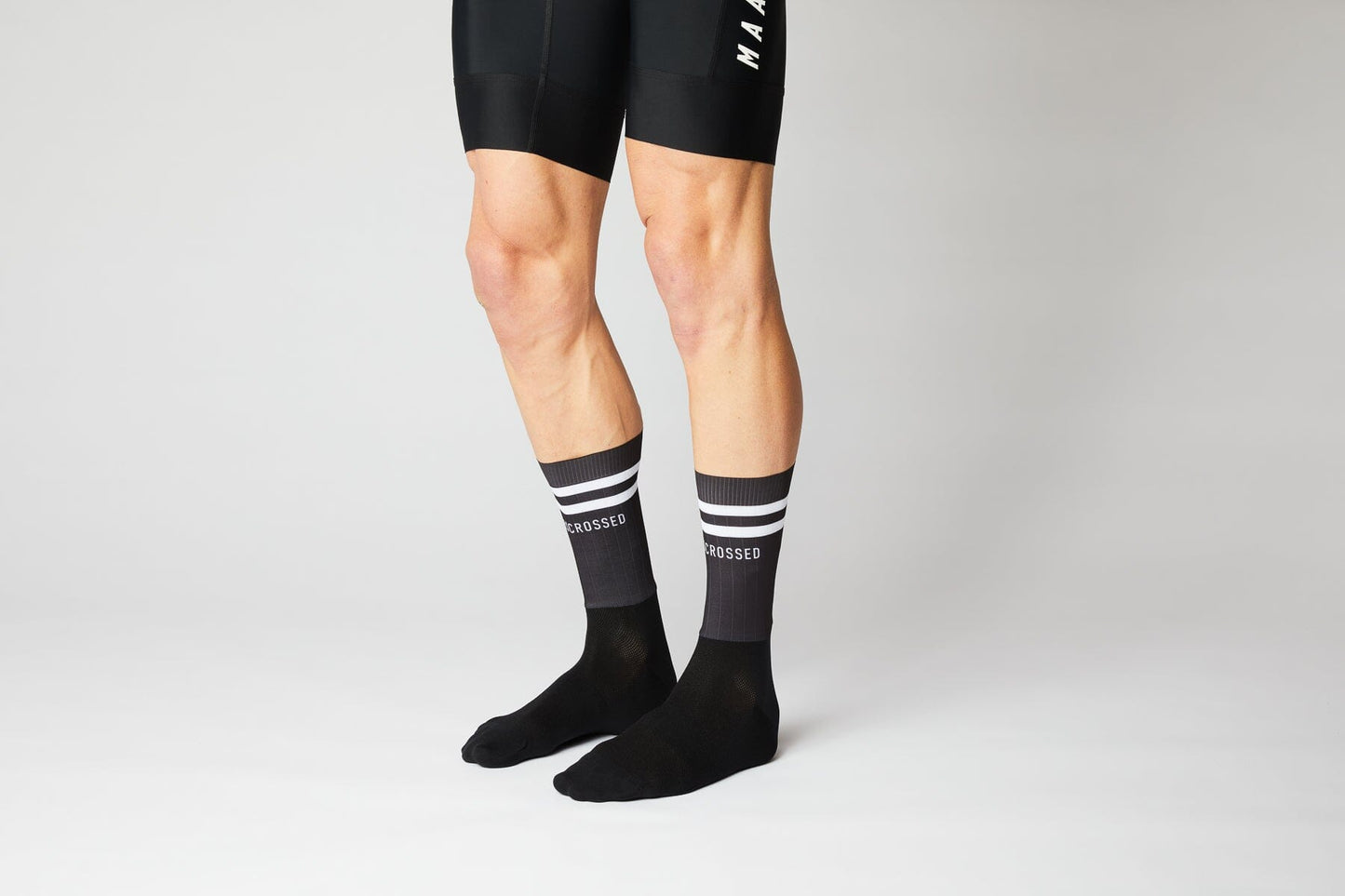Fingerscrossed - Socks Aero Stripes Black Socks Fingerscrossed
