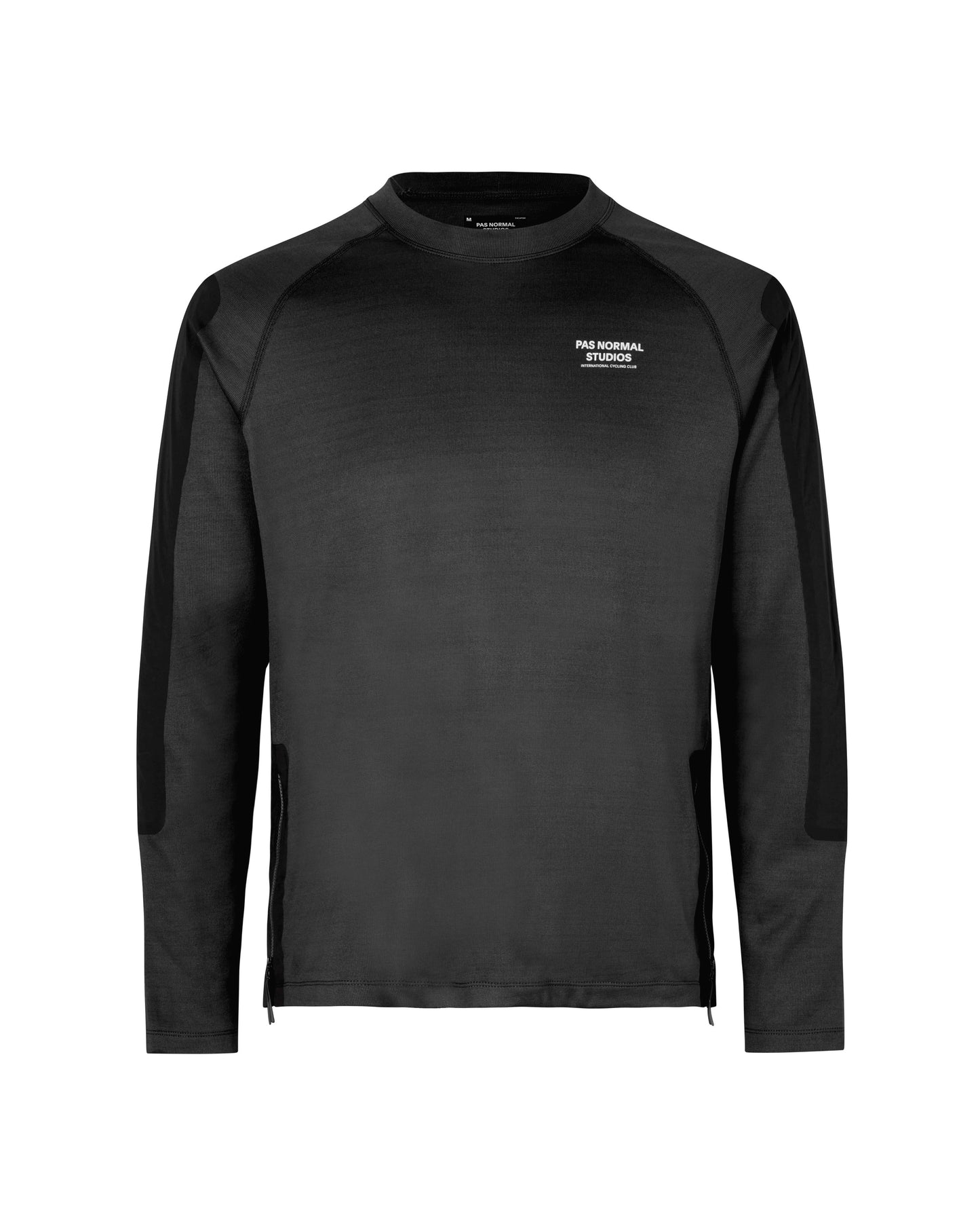 Pas Normal Studios - T-Shirt Manches Longues Escapism Technical Homme Noir T-Shirts Pas Normal Studios