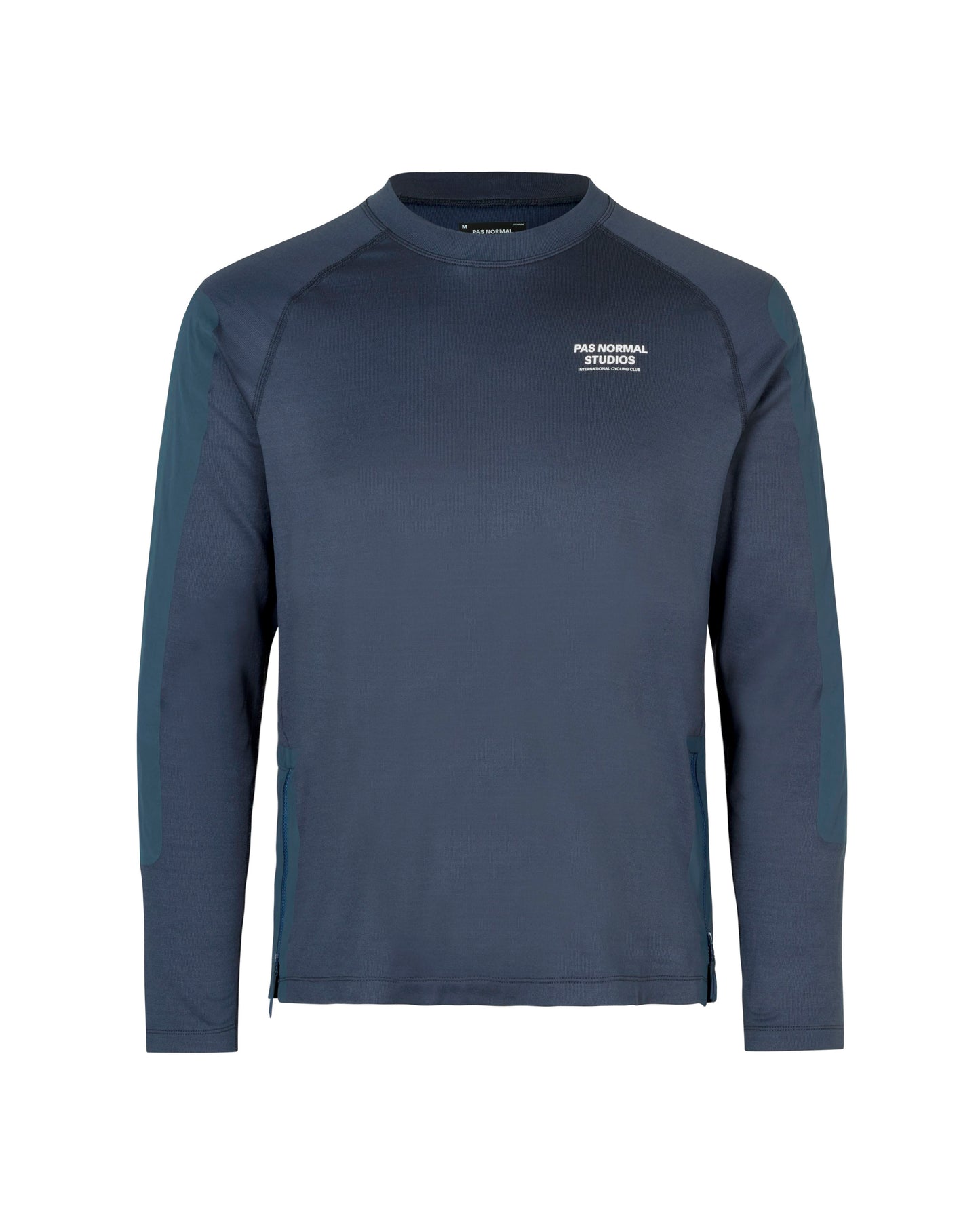 Pas Normal Studios - T-Shirt Manches Longues Escapism Technical Homme Classic Blue T-Shirts Pas Normal Studios