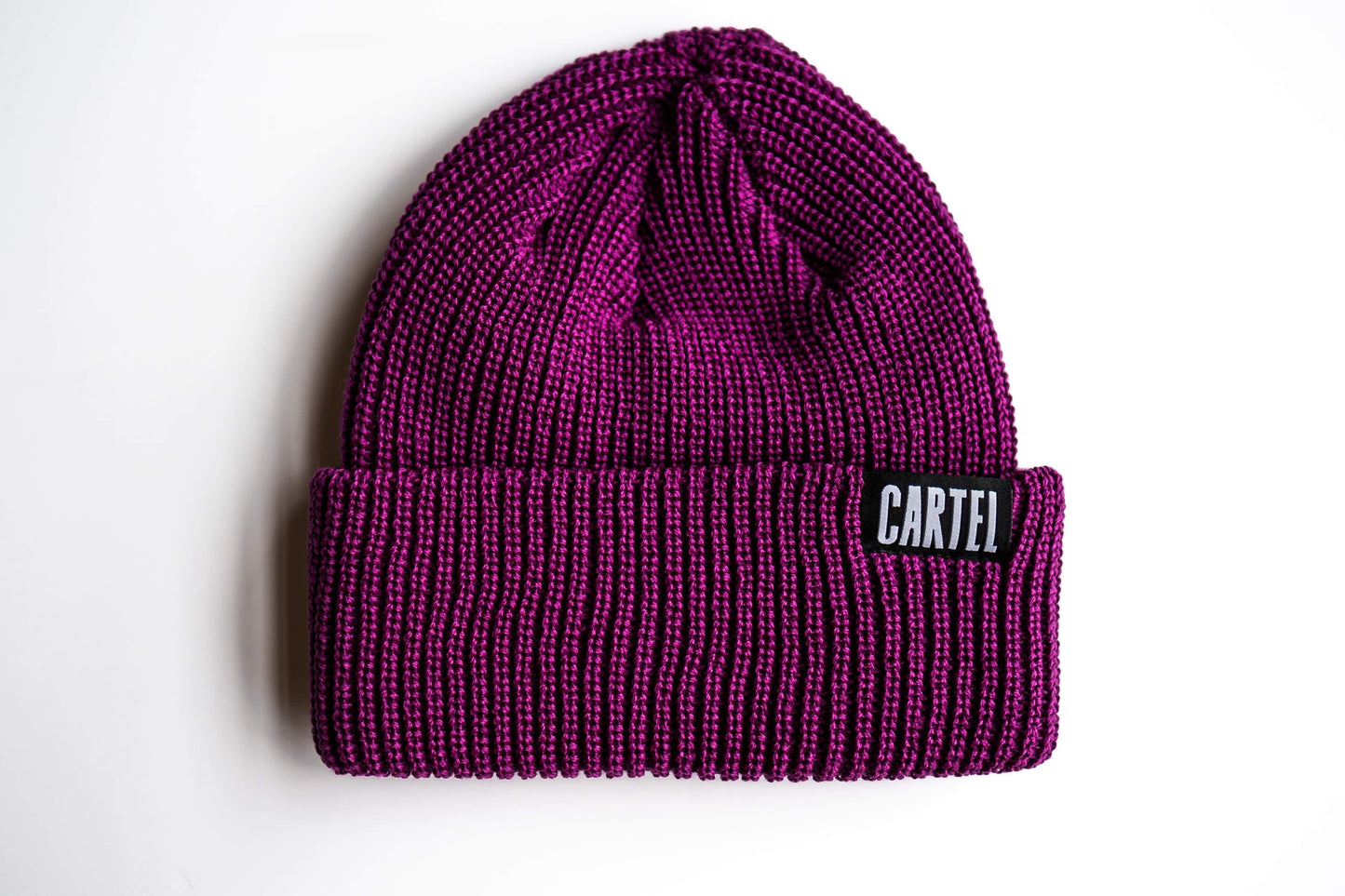 Vélo Cartel - Beanie Cartel Mauve Beanies Vélo Cartel