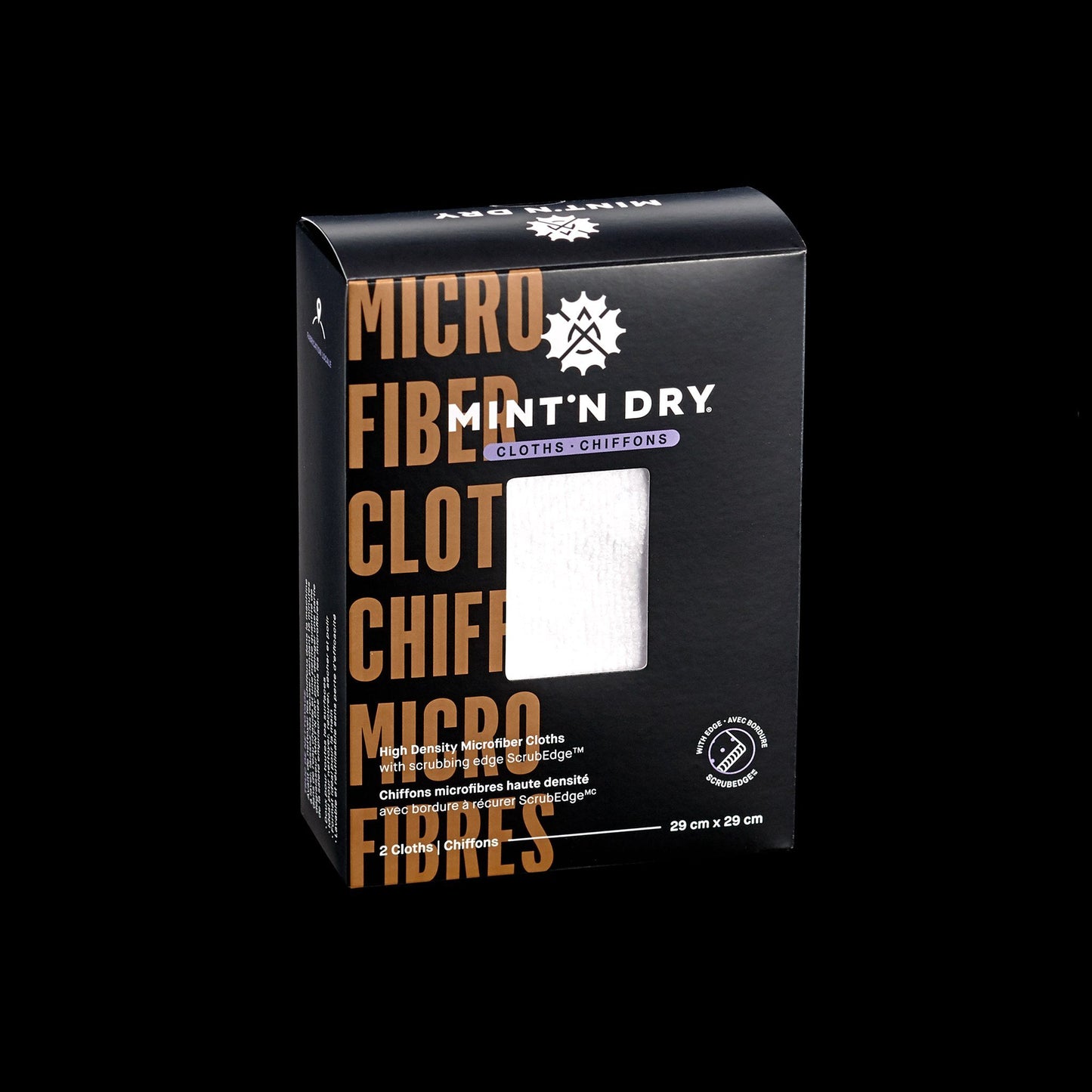 Microfiber Scrubedge Cleaners Mint'N Dry