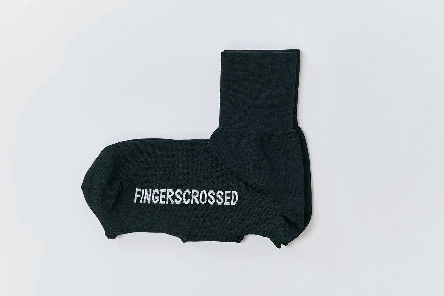 Warmers Fingerscrossed Black Shoe Covers