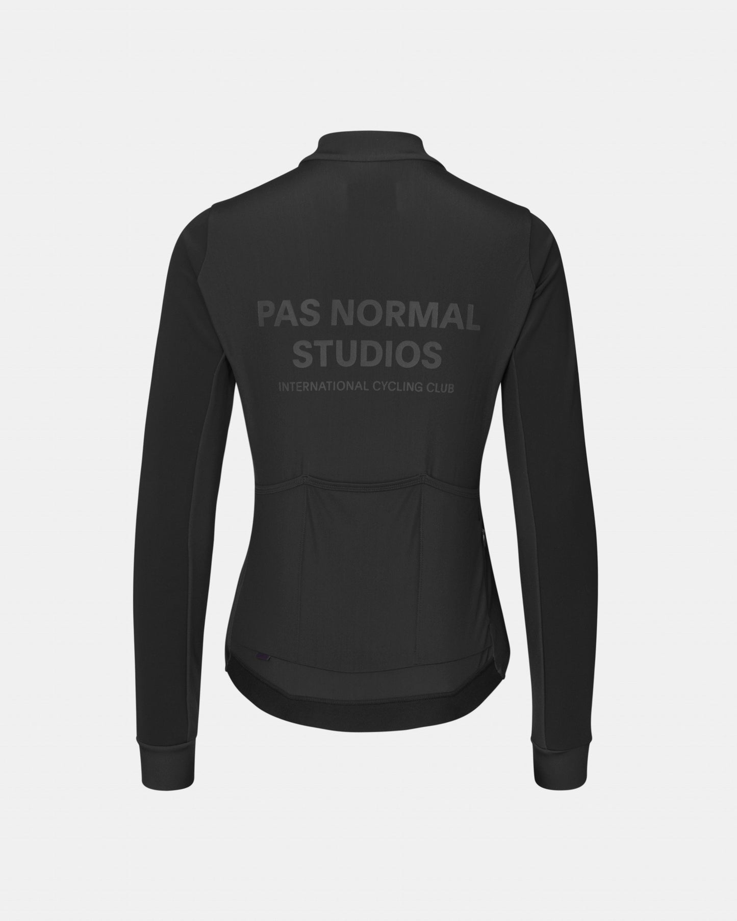 Jersey Long Control Heavy Women Black Long Sleeve Jerseys Pas Normal Studios