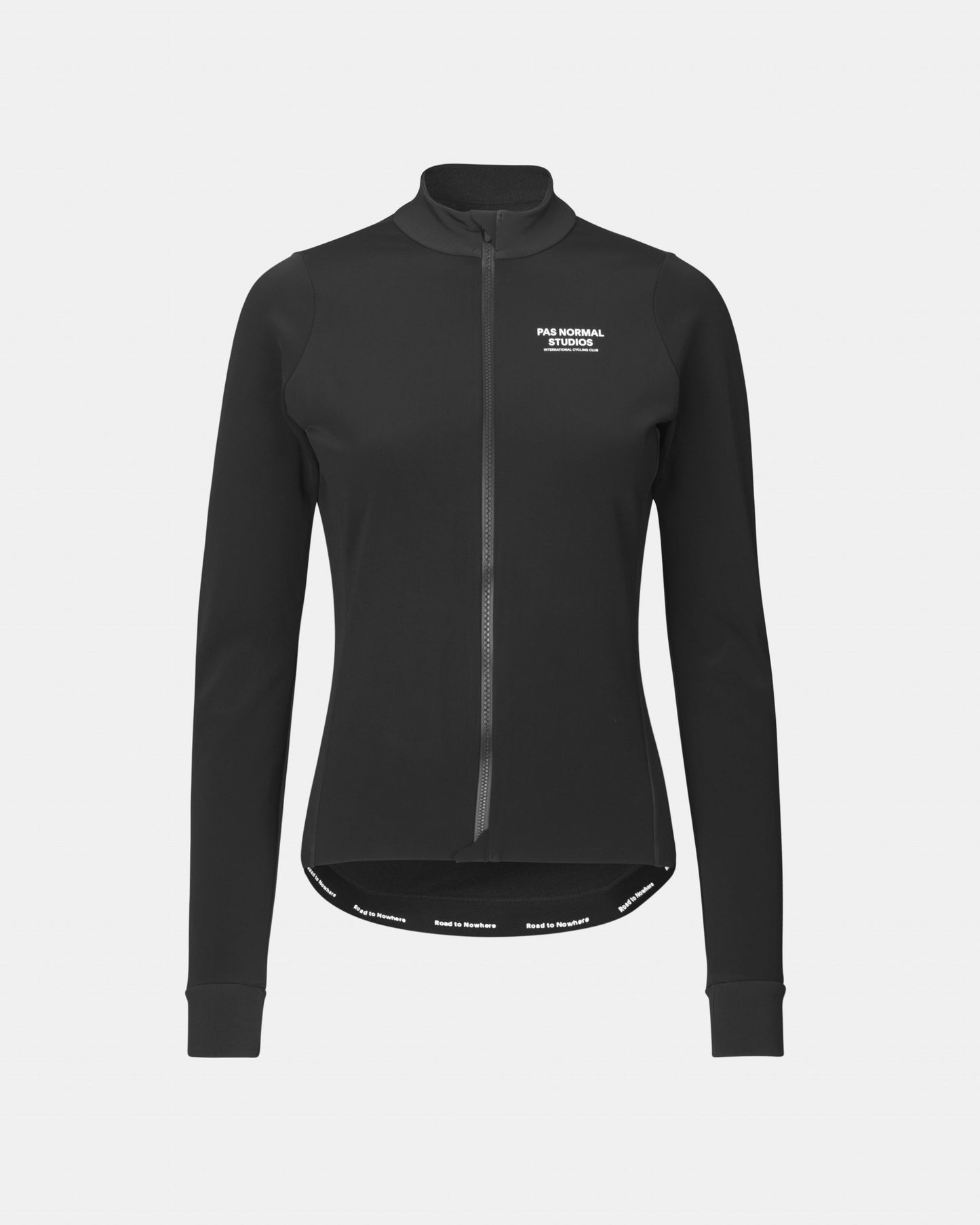 Jersey Long Control Heavy Women Black Long Sleeve Jerseys Pas Normal Studios