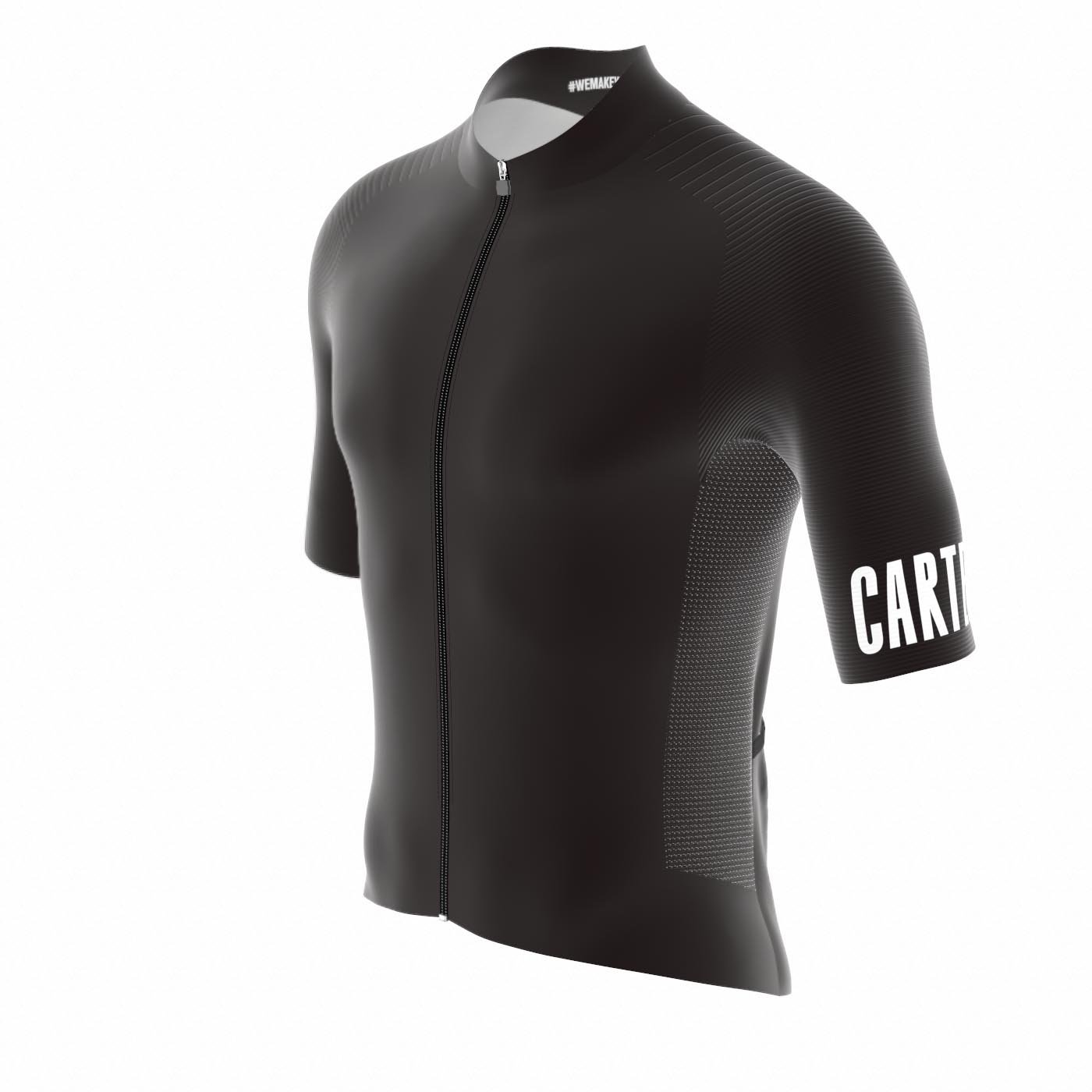 Jersey CARTEL "Classique", Men, Black Swimwear Vélo Cartel