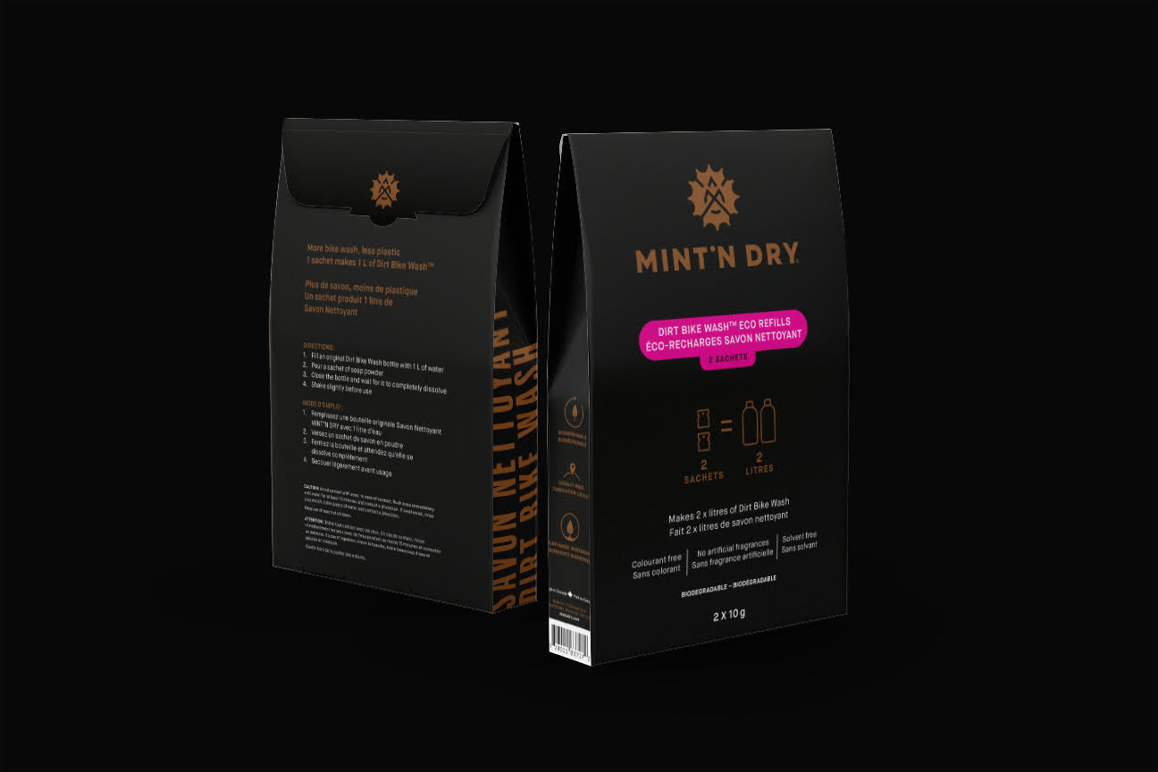 MInt'N Dry - Dirt Bike Wash Eco-Refills Mint'N Dry Cleaning Bags