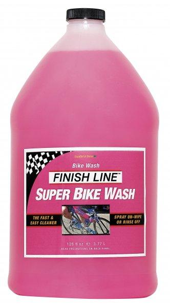 Super Bike wash, 3.77L Finish Line cleaners