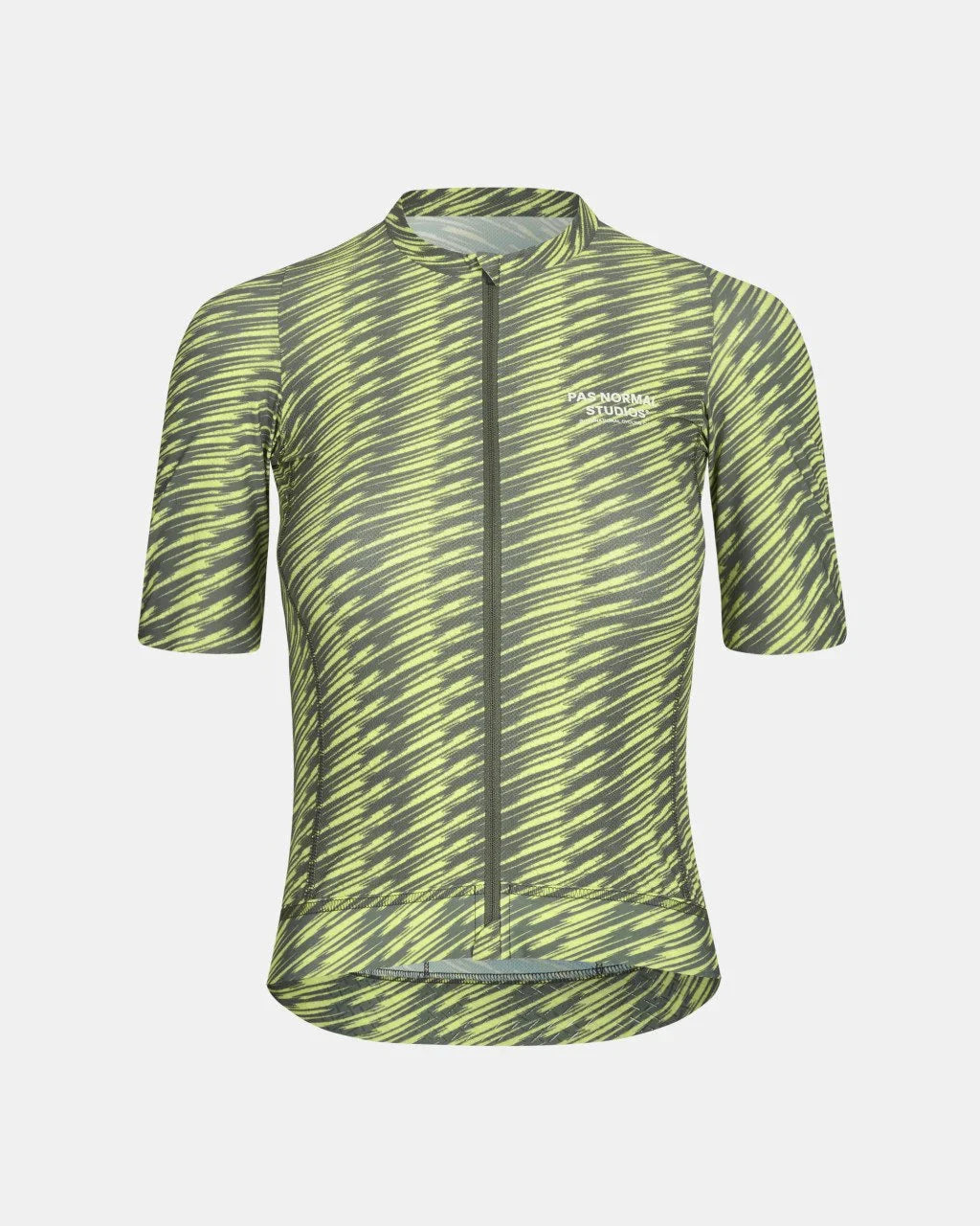 Pas Normal Studios Maillot Solitude Femme SS24 Maillots Pas Normal Studios XS Dark Moss / Lime green 