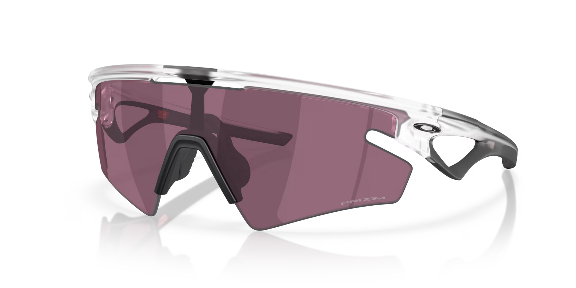 Oakley - Lunettes Sphaera Slash Lunettes Oakley Matte Clear W/ Prizm Road Black 