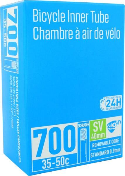 Standard Inner Tube - Schrader Valve 700 x 35-50 Inner Tube 49°n 