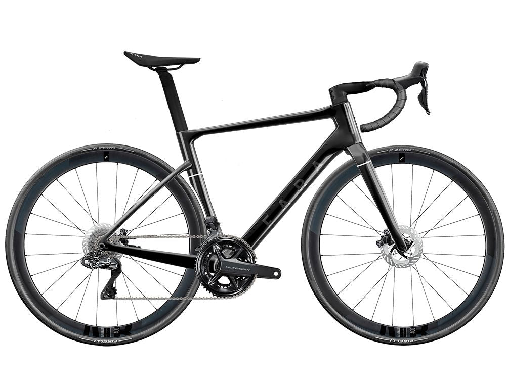 Fara - Cadre F/RD Vélos de route Fara 48 Black Metal 