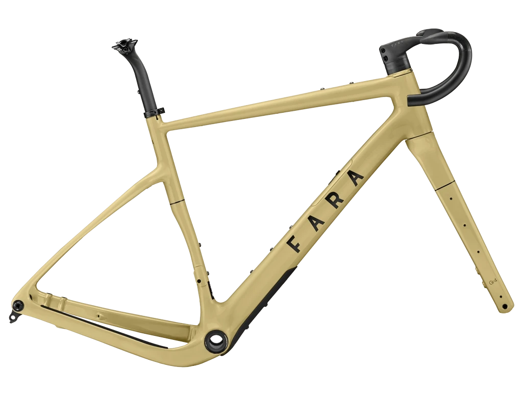 Fara - Frameset F/Gr4 Vélos de gravel Fara 49 Strand 360x80-90mm