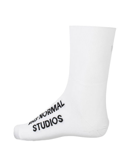 Pas Normal Studios - Couvre-Chaussures Logo Warmers Pas Normal Studios S Blanc 
