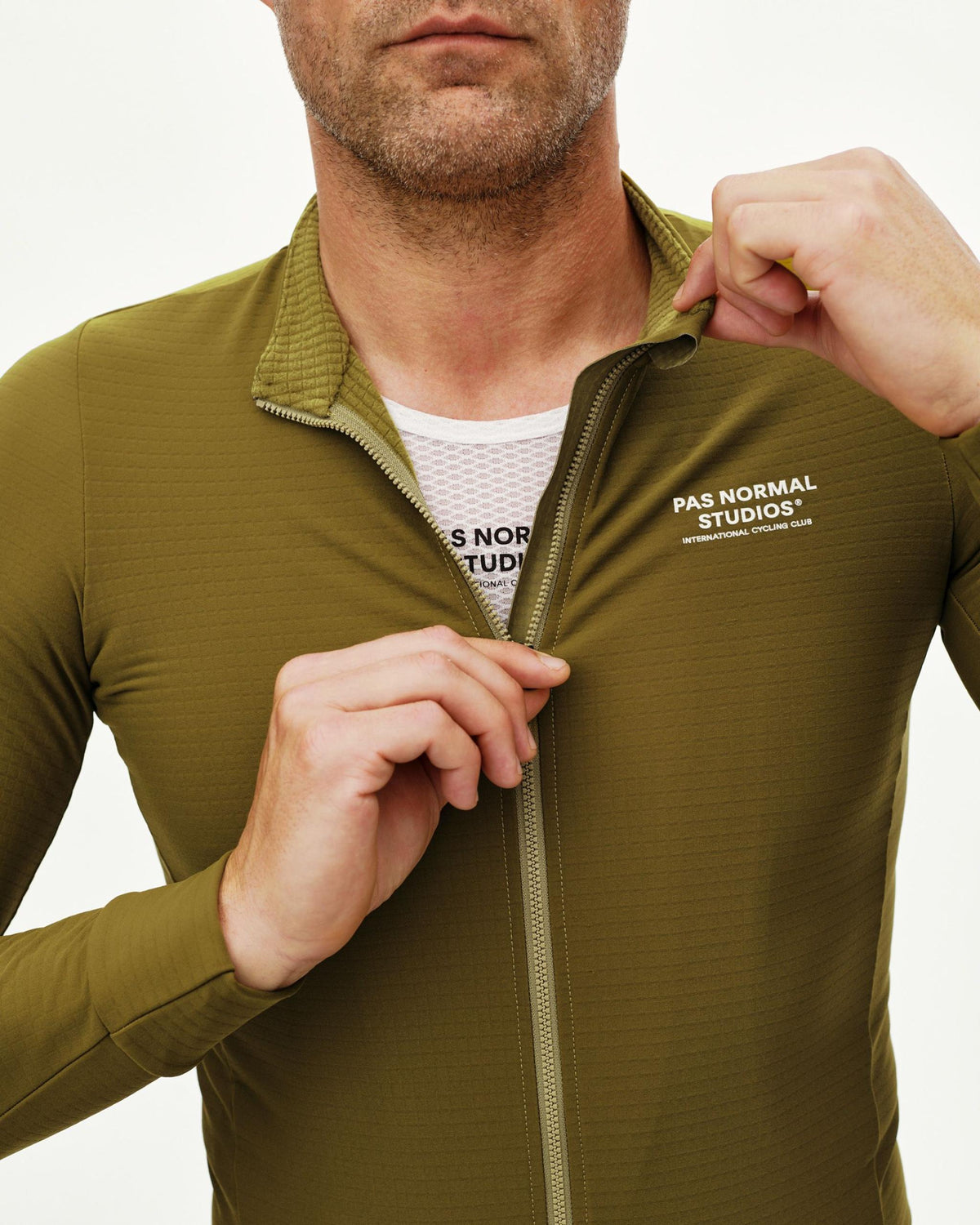 Pas Normal Studios - Maillot Essential Long Khaki