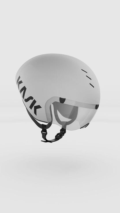 Kask - Casque Bambino Pro Blanc avec Visière Casques Kask 