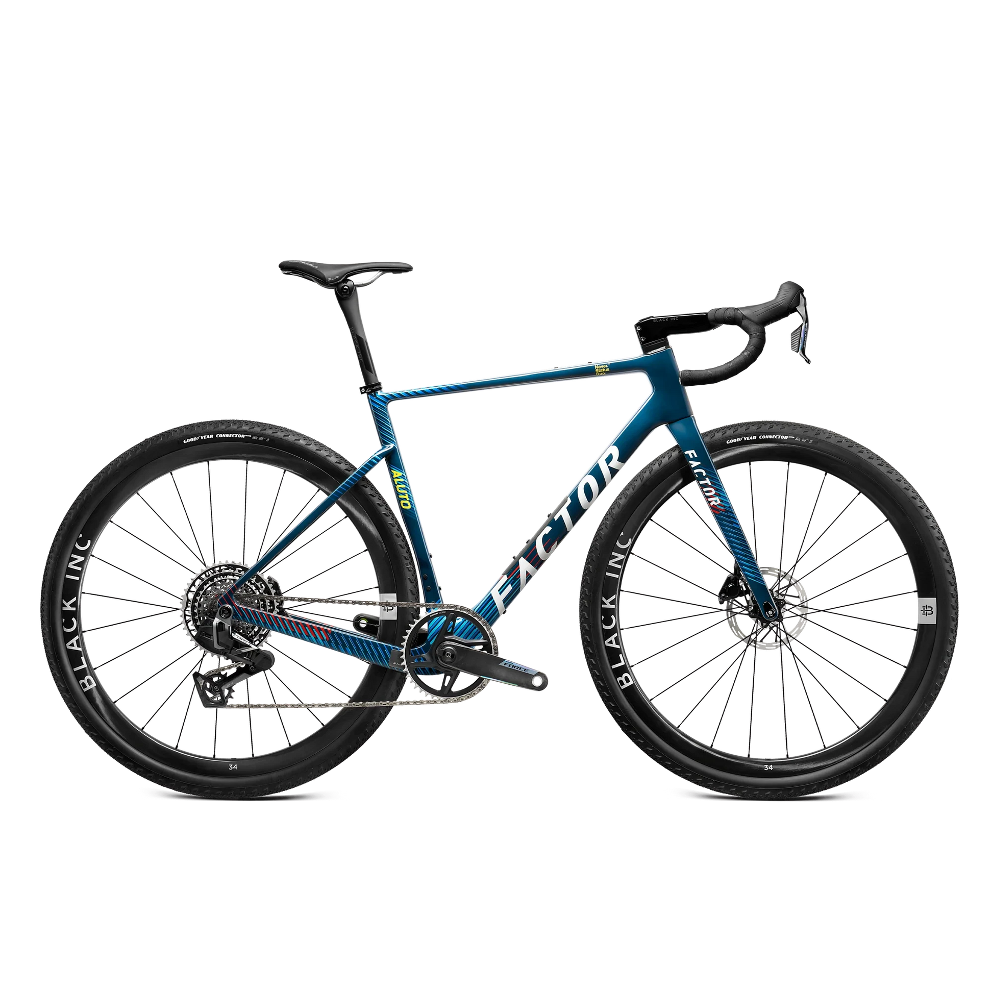 Factor - Aluto Complete Vélos de route Factor Raptor Blue SRAM Force avec Powermeter 52