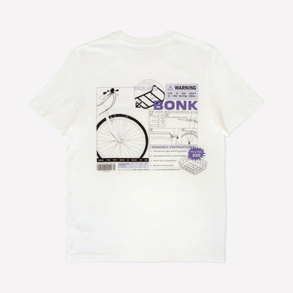 Bonk - T-Shirt Rack It Up T-Shirts Bonk Blanc S 