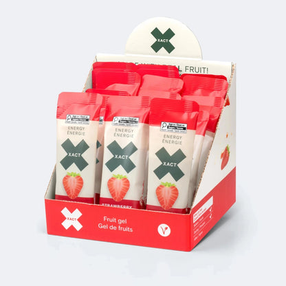 XACT Nutrition - Gels de fruits énergétiques Boîte de 24 Nutrition XACT Nutrition 