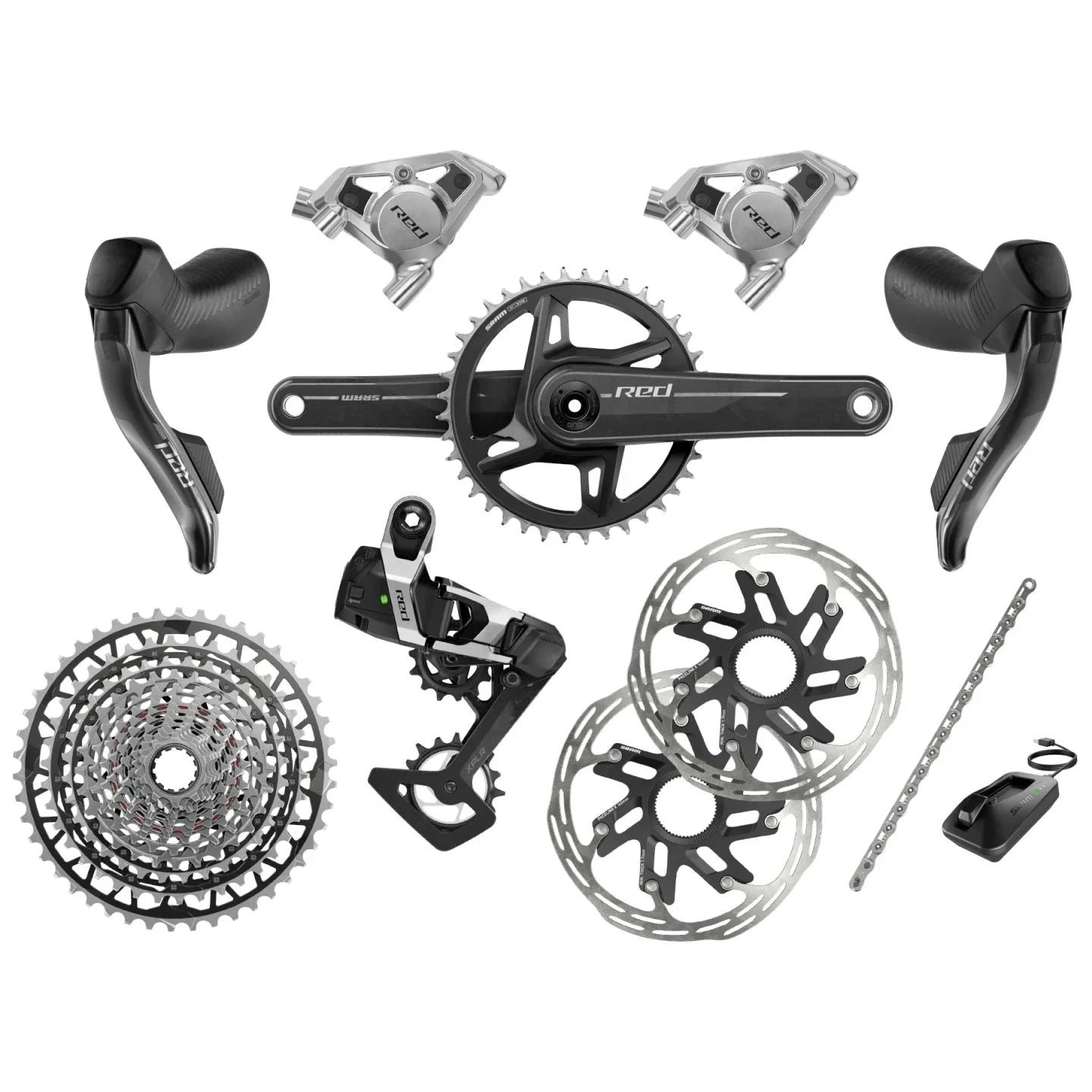 Sram - Groupe Red E1 XPLR 13 vitesses (sans Powermeter) Pièces SRAM 