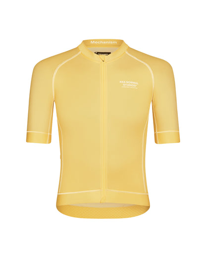 Pas Normal Studios - Maillot Mechanism Homme SS25 Maillots Pas Normal Studios Dusty Yellow XS 