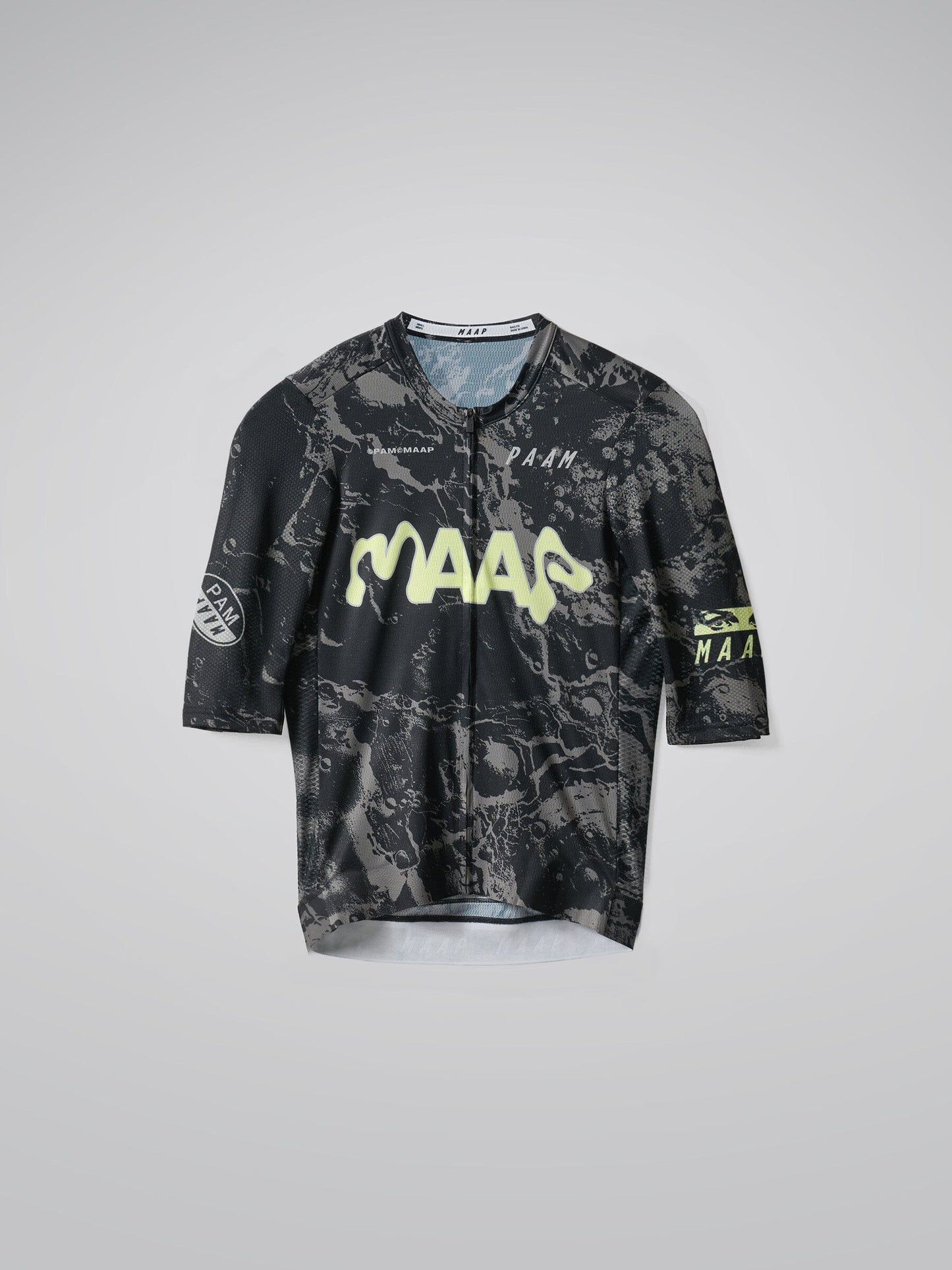 MAAP X P.A.M - Maillot Pro Air 3.0 Homme Maillots MAAP S Black/Glow Lime 