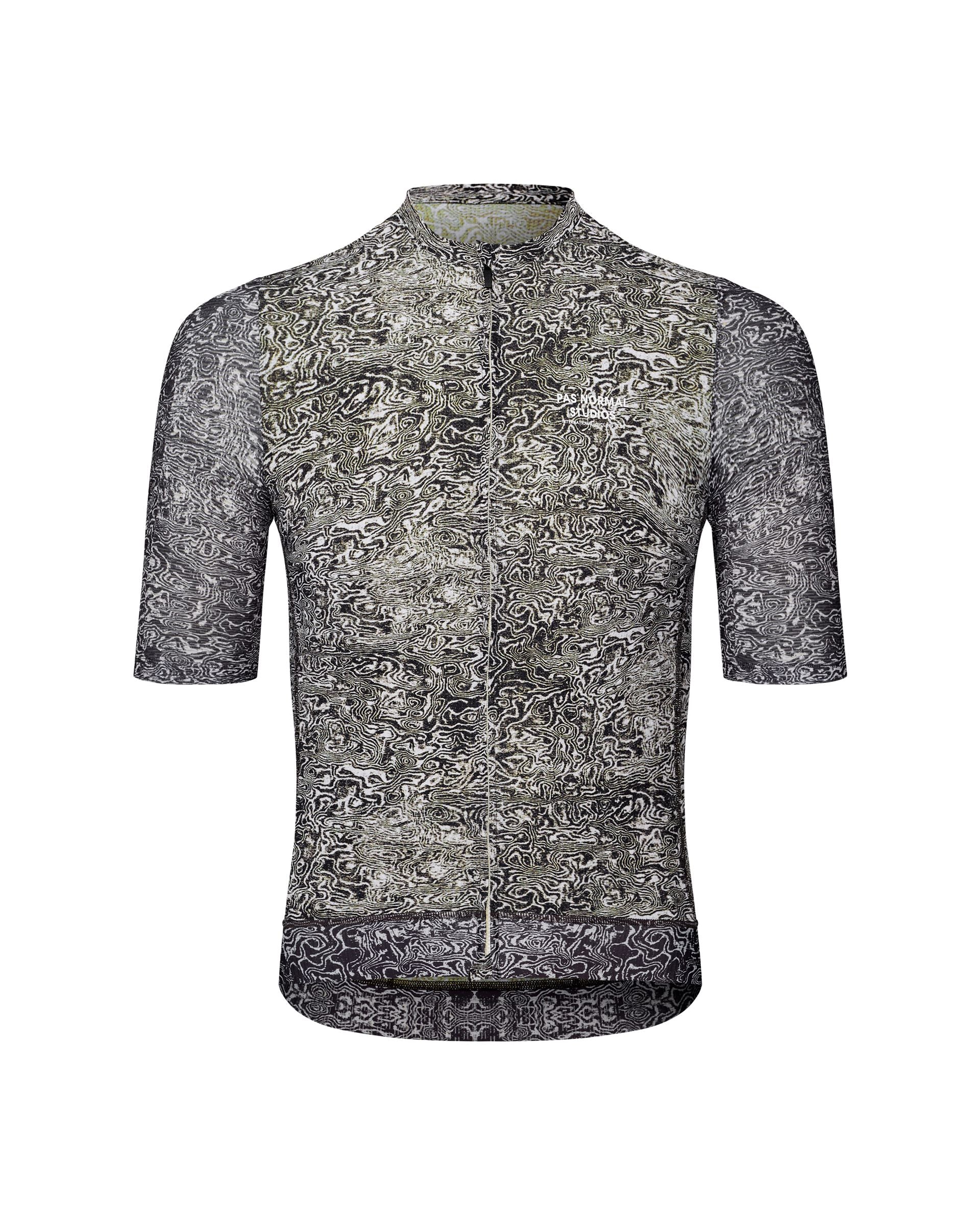 Pas Normal Studios - Maillot Essential Light Homme AW26 Maillots Pas Normal Studios AOP Grain Off White S 