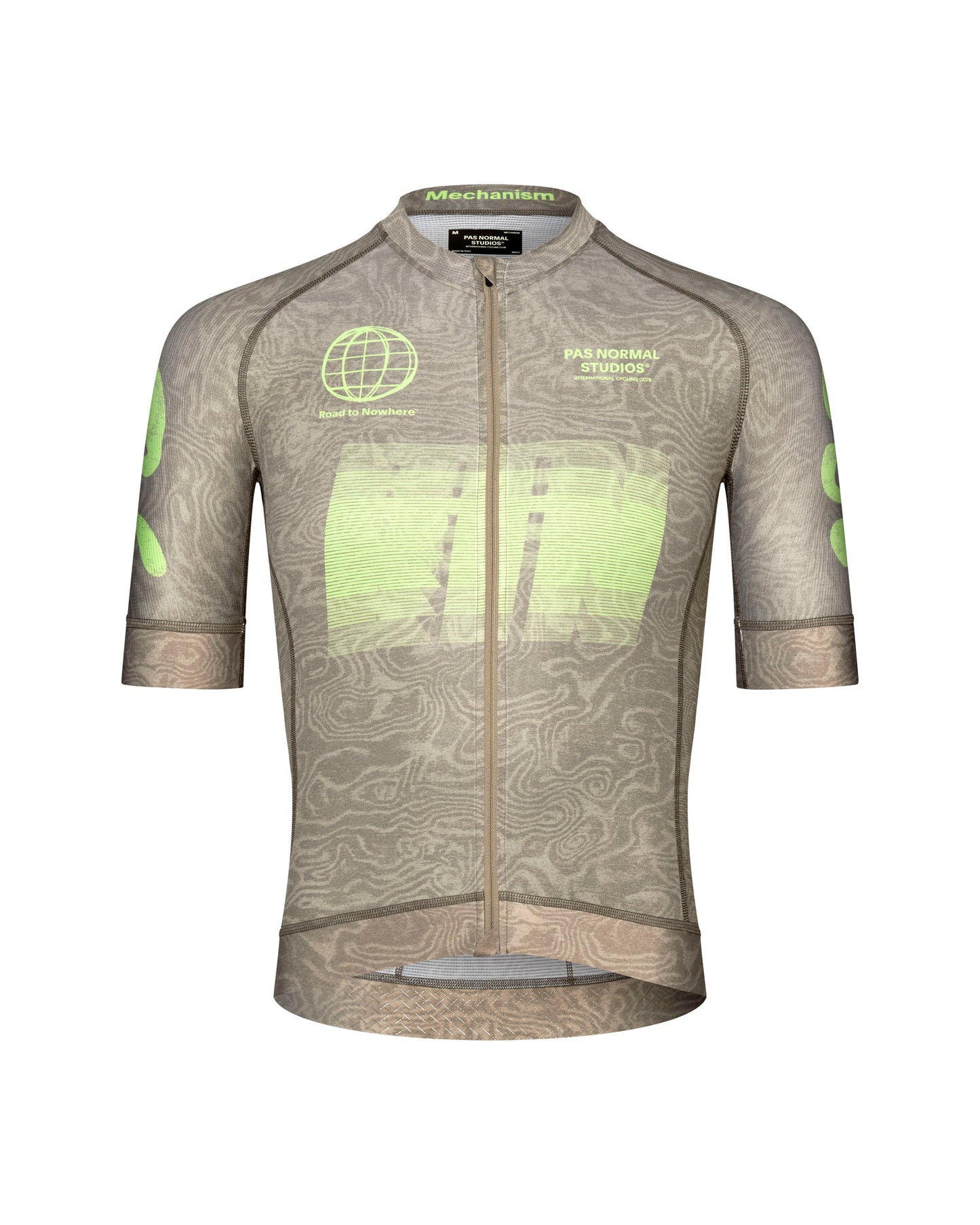 Pas Normal Studios - Maillot Mechanism RTN Homme SS26 Maillots Pas Normal Studios AOP RTN Earth S 