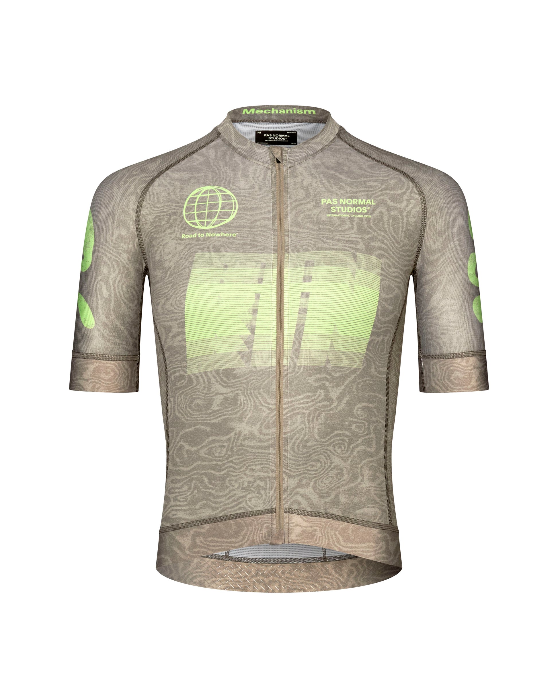 Pas Normal Studios - Maillot Mechanism RTN Homme SS26 Maillots Pas Normal Studios AOP RTN Earth S 