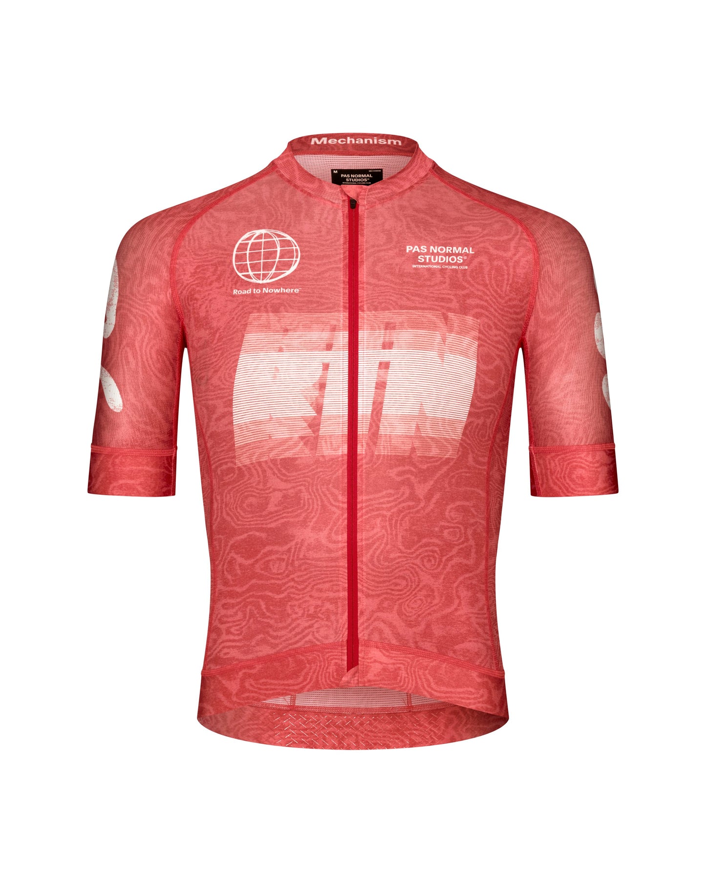 Pas Normal Studios - Maillot Mechanism RTN Homme SS26 Maillots Pas Normal Studios AOP RTN Classic Red S 