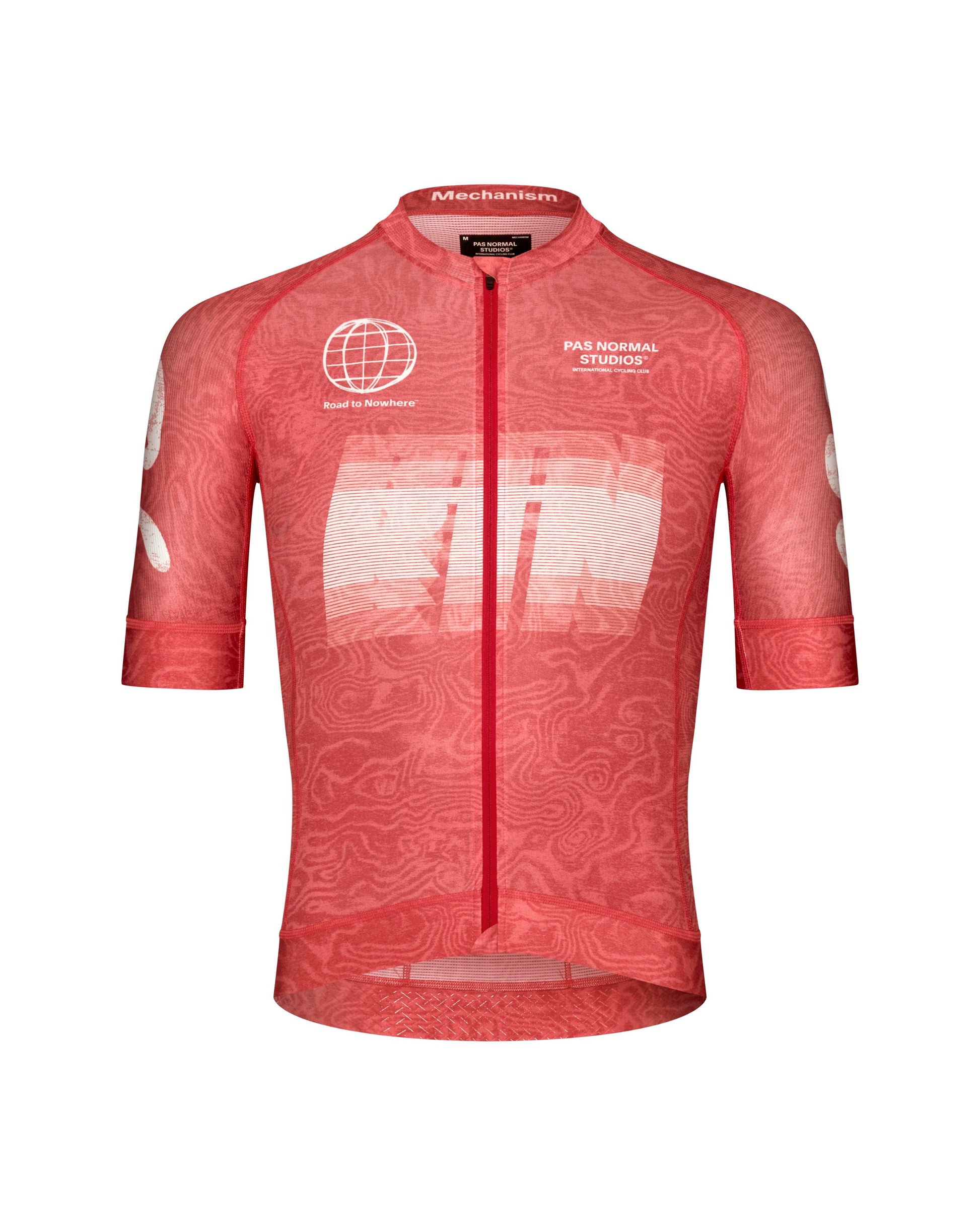 Pas Normal Studios - Maillot Mechanism RTN Homme SS26 Maillots Pas Normal Studios AOP RTN Classic Red S 