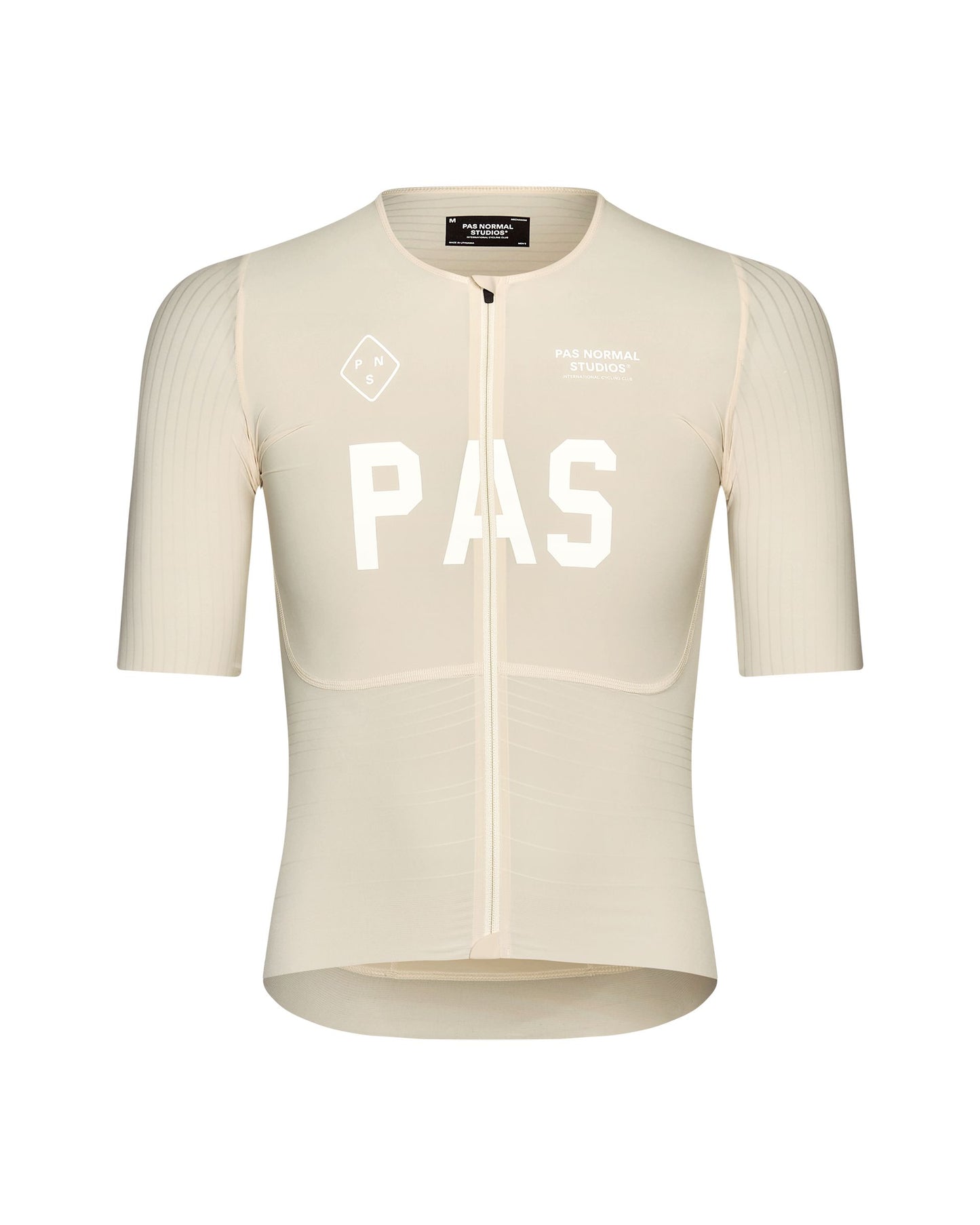 Pas Normal Studios - Maillot PAS Mechanism Pro Homme SS26 Maillots Pas Normal Studios Cream S 