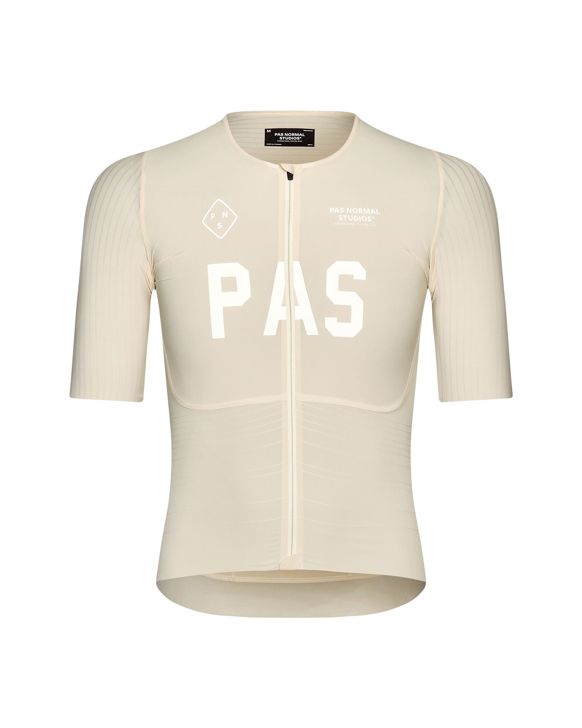 Pas Normal Studios - Maillot PAS Mechanism Pro Homme SS26 Maillots Pas Normal Studios Cream S 