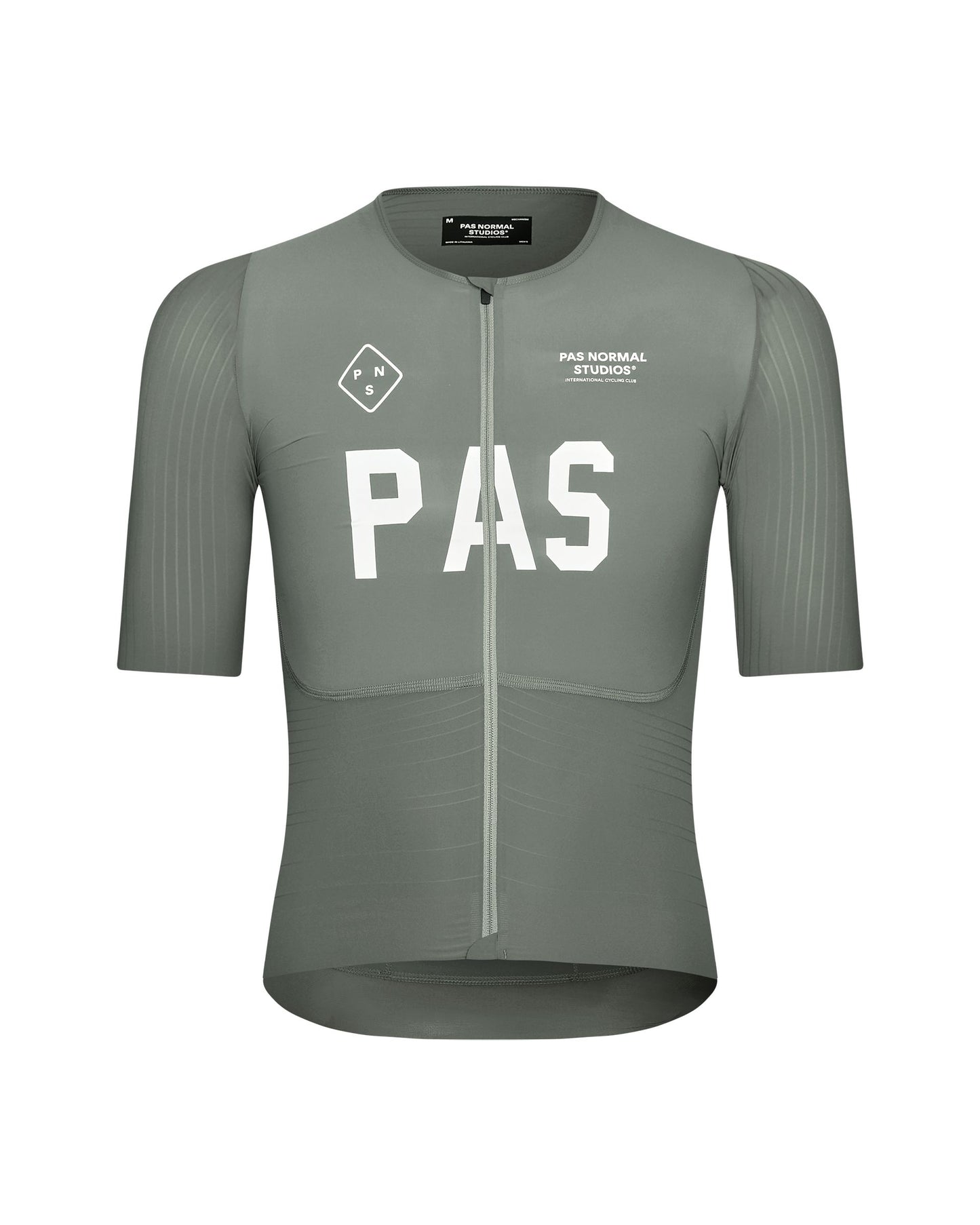 Pas Normal Studios - Maillot PAS Mechanism Pro Homme SS26 Maillots Pas Normal Studios Grey Moss S 