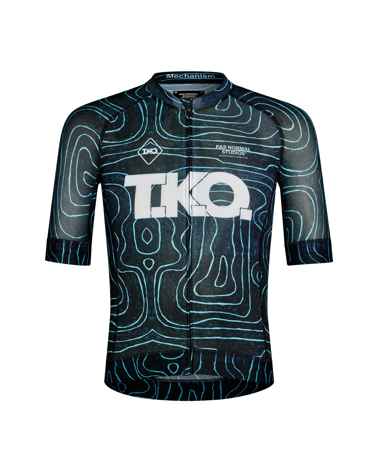Pas Normal Studios - Maillot Mechanism T.K.O Homme AW25 Maillots Pas Normal Studios Blue XS 