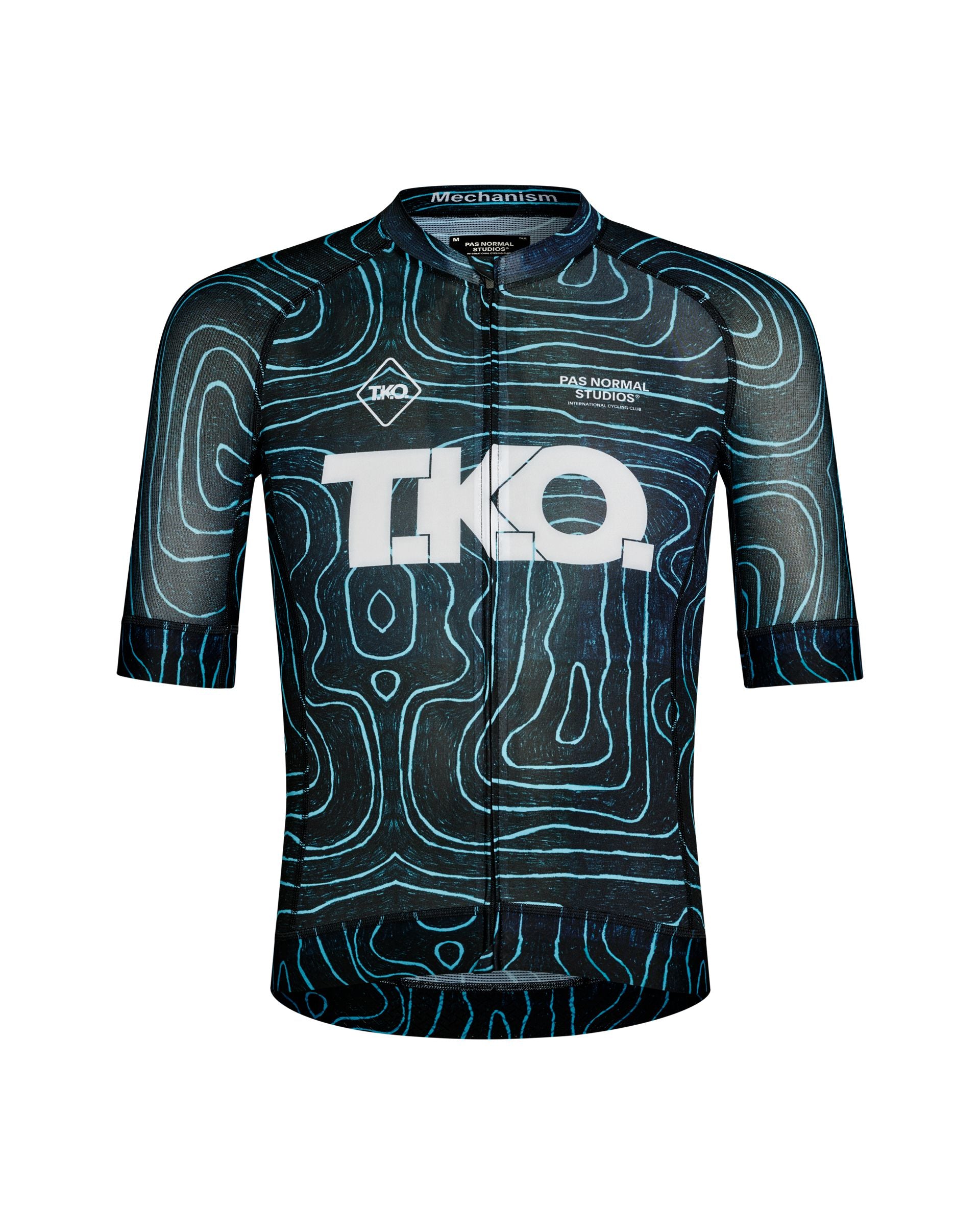Pas Normal Studios - Maillot Mechanism T.K.O Homme AW25 Maillots Pas Normal Studios Blue XS 