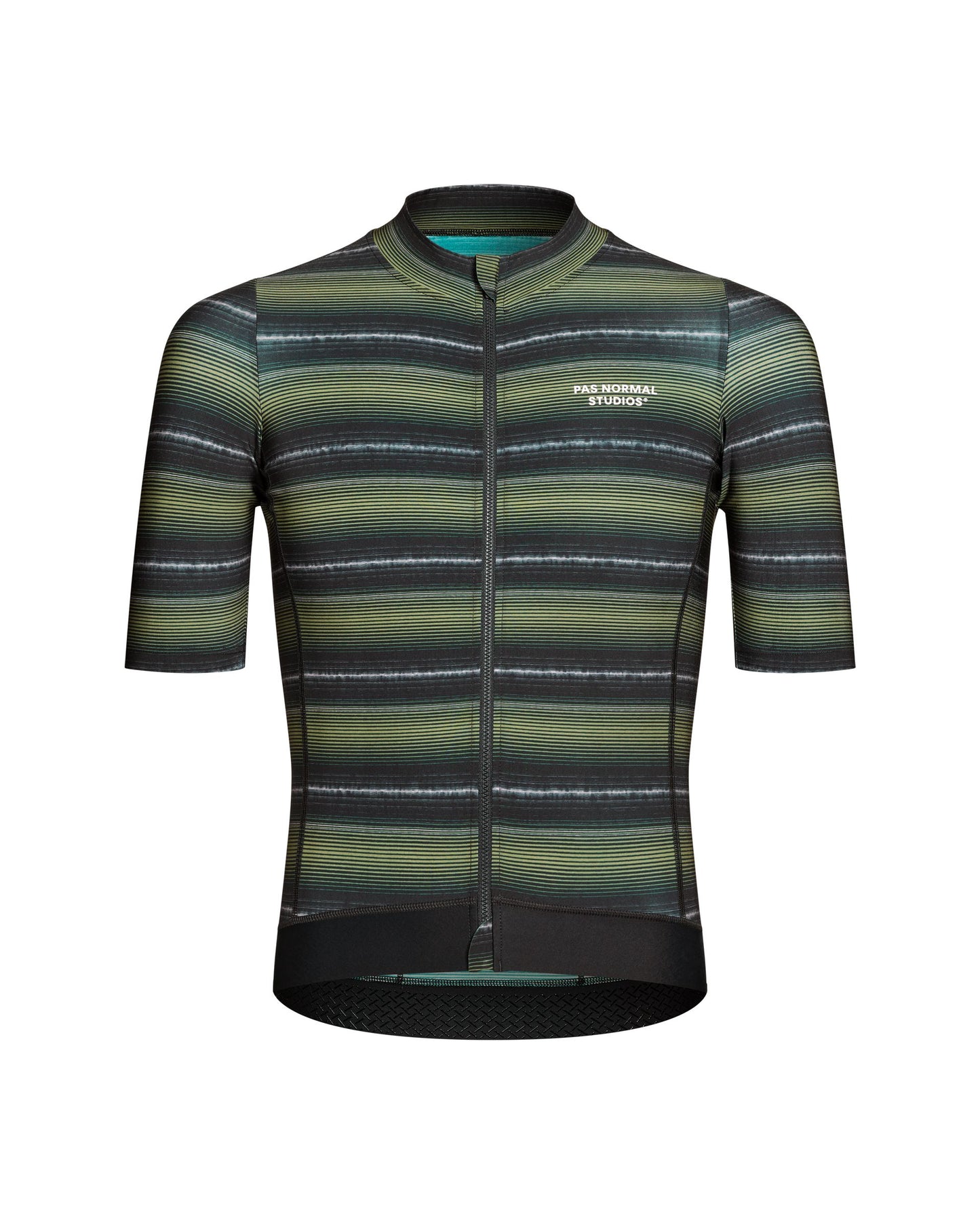 Pas Normal Studios - Maillot Essential Homme AW25 Maillots Pas Normal Studios Light Olive Stripe XS 