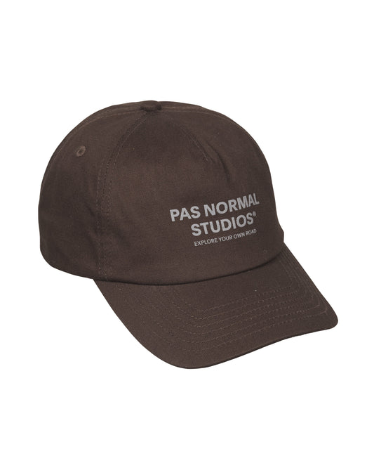 Pas Normal Studios - Casquette Off-Race Cotton Cap AW25 Casquettes Casual Pas Normal Studios Light Brown S/M 