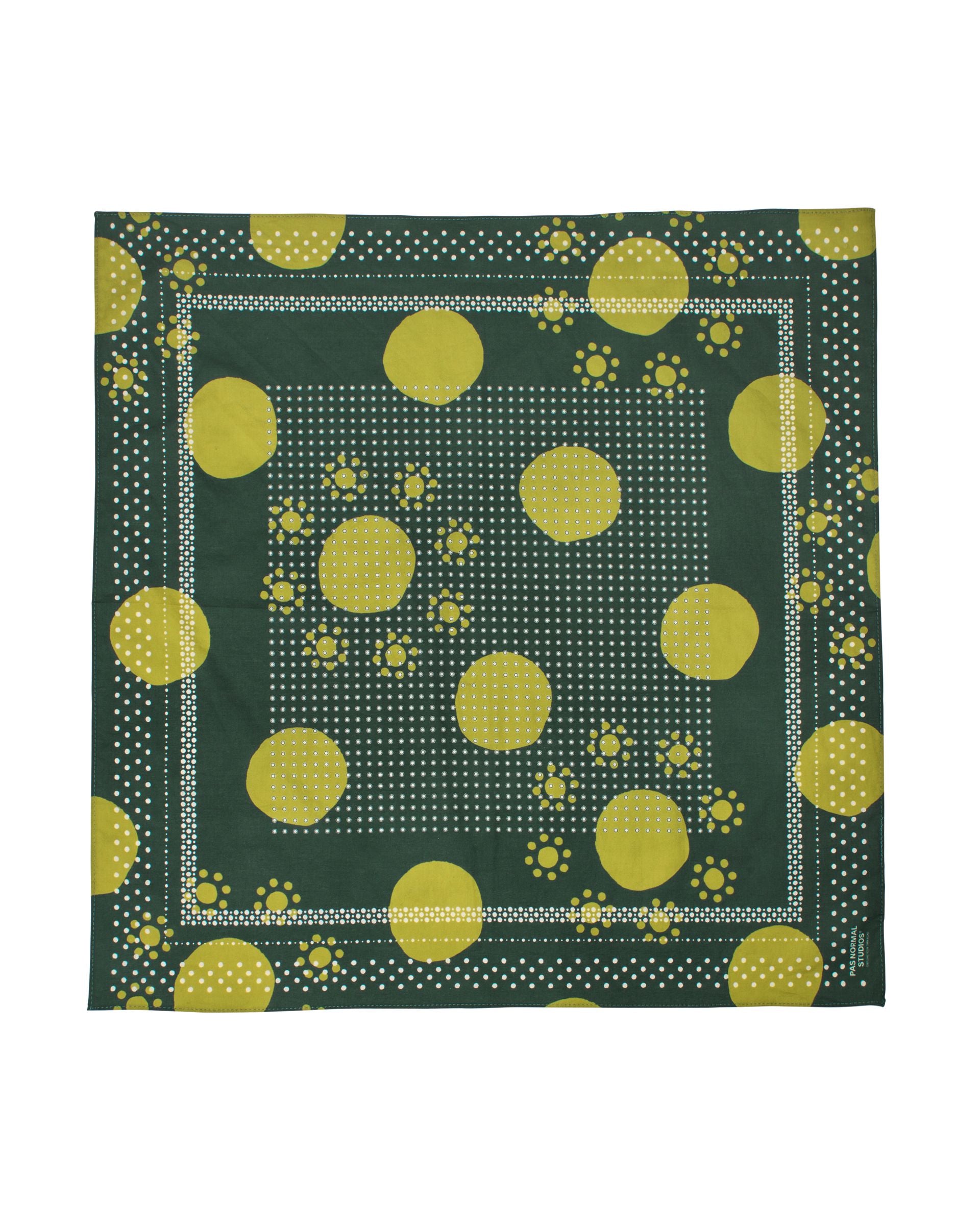 Pas Normal Studios - Bandana Off-Race SS26 Bandeaux Pas Normal Studios Moss Green 
