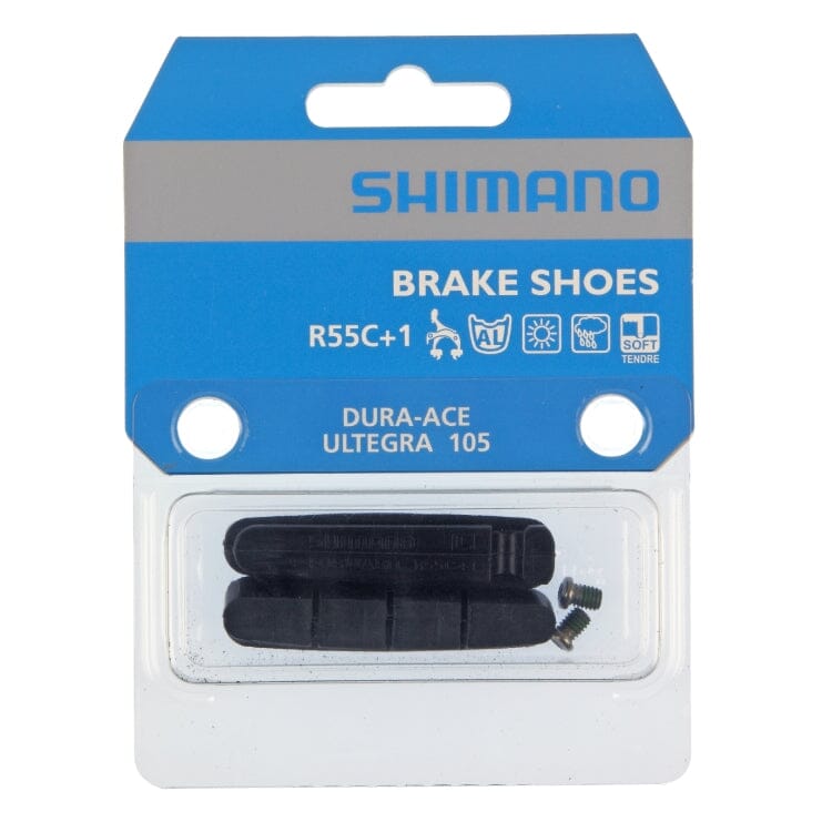 Shimano - R55C+1 Patins de frein Shimano 