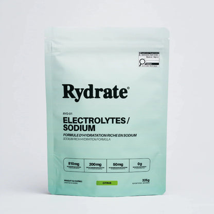 Rydrate - RYD-01 - Formule d'hydratation riche en sodium Nutrition Rydrate 