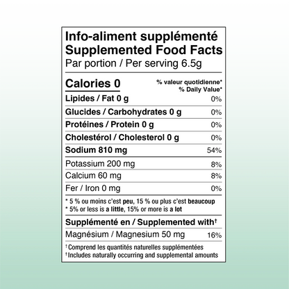 Rydrate - RYD-01 - Formule d'hydratation riche en sodium Nutrition Rydrate 