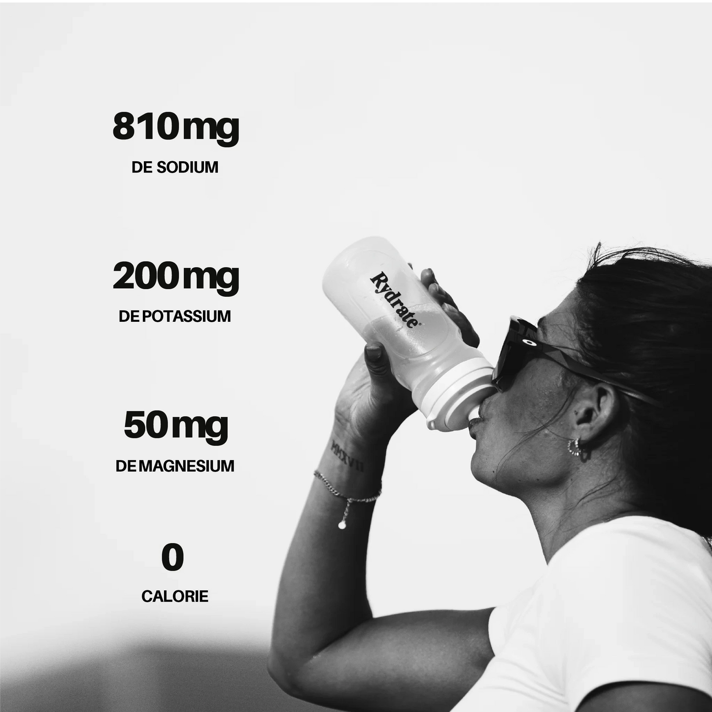 Rydrate - RYD-01 - Formule d'hydratation riche en sodium Nutrition Rydrate 