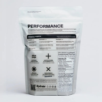 Rydrate - RYD-02 - Hydratation et Glucides Nutrition Rydrate 