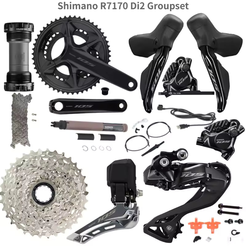 Shimano - Groupe 105 Di2 R7170 Pièces Shimano 