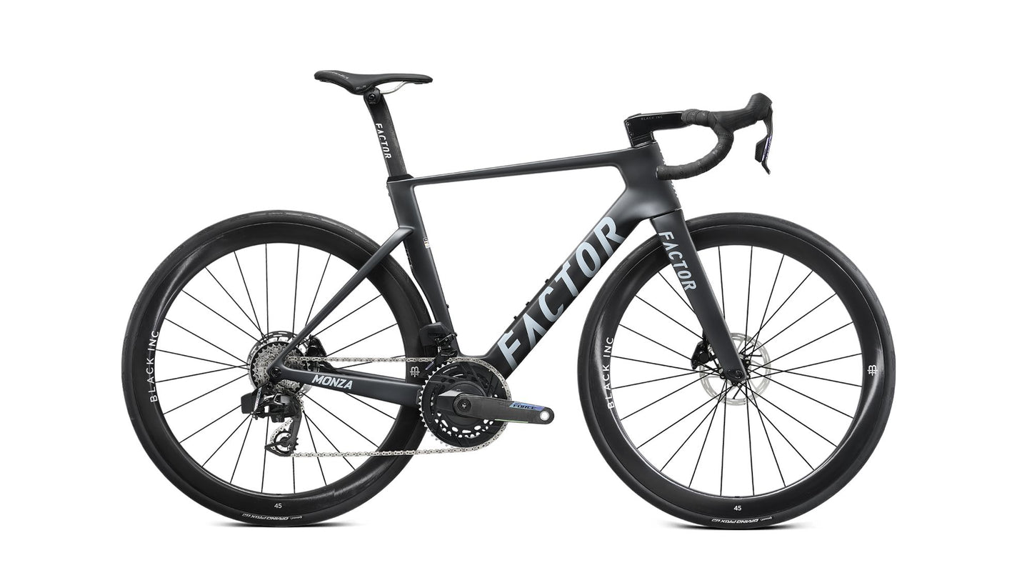 Factor - Monza Complete Vélos de route Factor Anodized Black SRAM Force Powermeter 