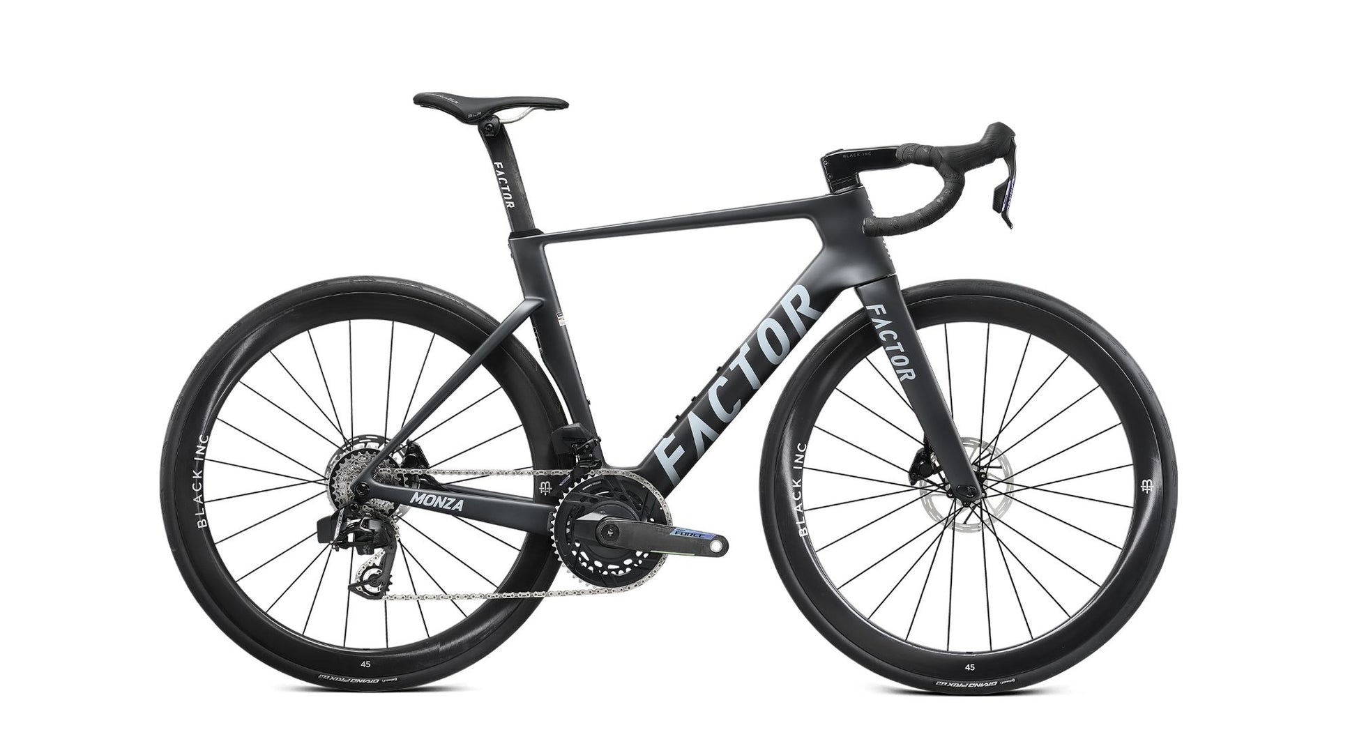 Factor - Monza Complete Vélos de route Factor Anodized Black SRAM Force Powermeter 